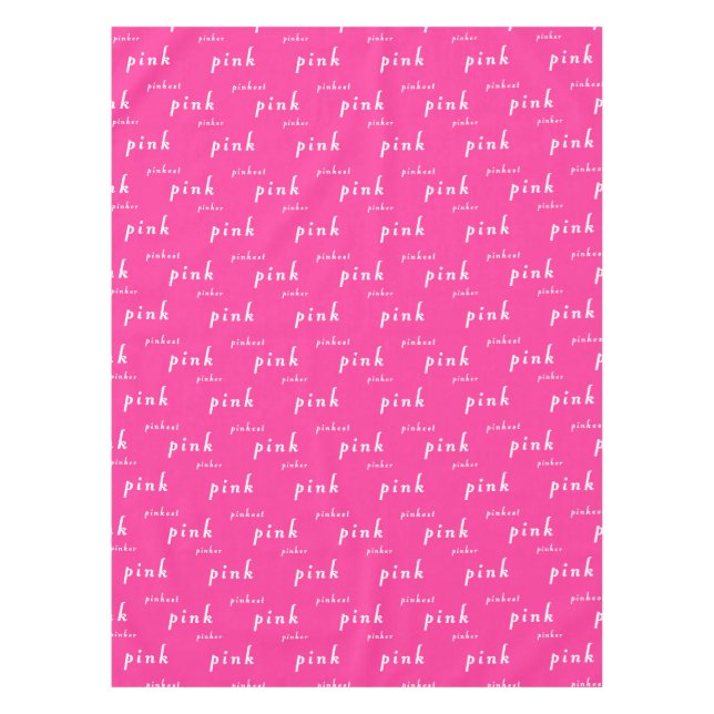 Nappe Parfait Rose : Rose, Pinker, Pinkest (Devant)