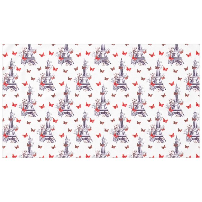 Nappe Paris Tour Eiffel Purple Chic (Devant (Horizontal))