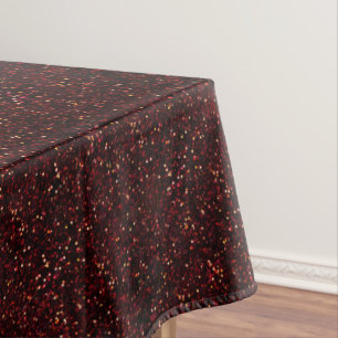 Nappe Parties scintillant de rubis rouge foncé Imprimer