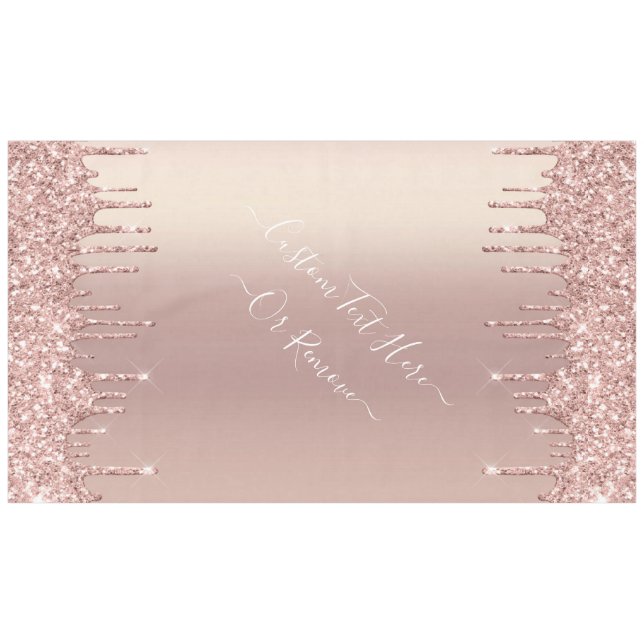 Nappe Parties scintillant rose Gold Blush - Ajouter du t (Devant (Horizontal))