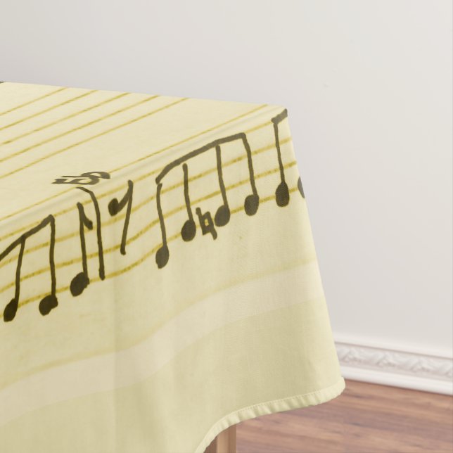 Nappe Partition manuscrite Notes de chansons Antique Ivo (In Situ)