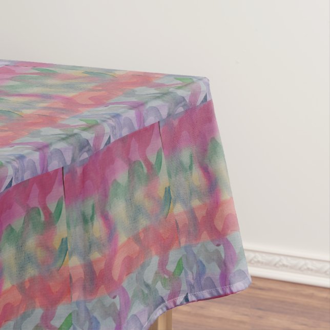 Nappe Pastel Art Abstrait (In Situ)
