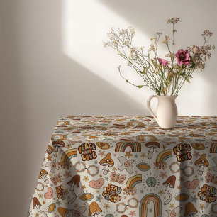 Nappe Pastel Groovy Accent Terracotta 60s