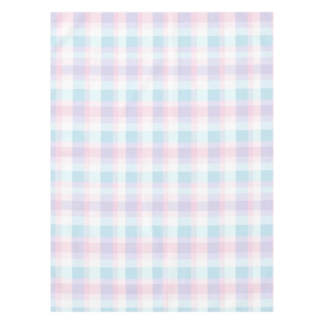 Nappe Pastel Purple En vichy Motif (Devant)