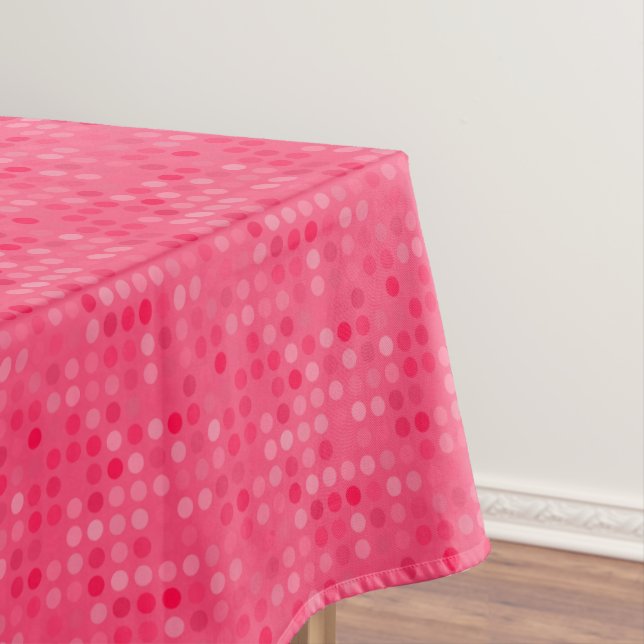 Nappe pastèque points roses (In Situ)