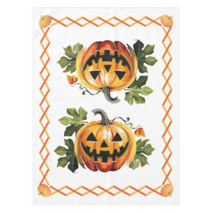 Nappe Patch Citrouille Halloween