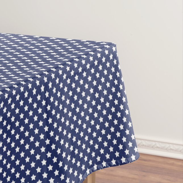 Nappe Patriotic Stars Cotton Tablecloth (In Situ)