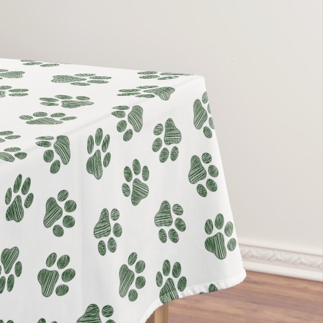 Nappe Patrouilles de Doodle, Paws de Chien, Paws Vertes (In Situ)