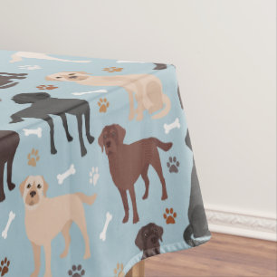 Nappe Patrouilles et os du Labrador Retriever
