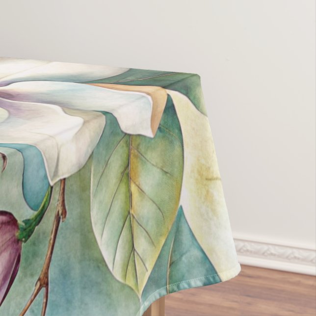 Nappe Pattern Elegant Magnolia Flowers (In Situ)