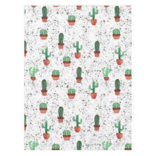 Nappe Patters de Green Terracotta Cactus