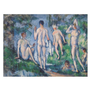 Nappe Paul Cezanne - Groupe de Baigneurs