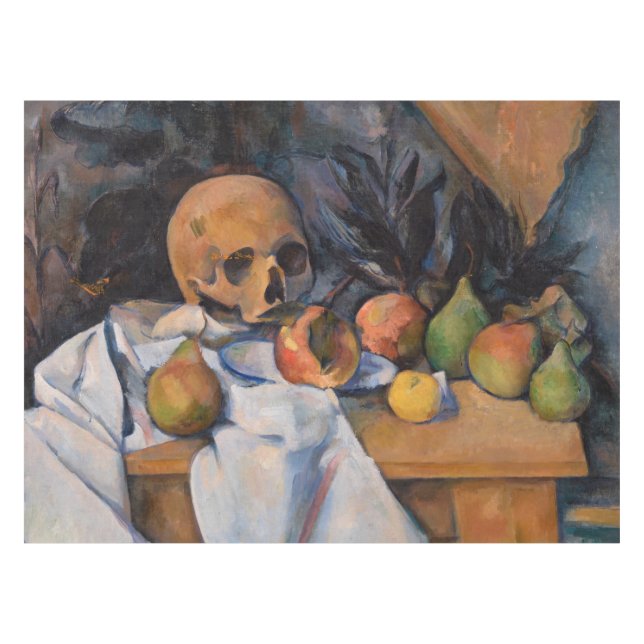 Nappe Paul Cezanne - La vie morte avec le crâne (Devant (Horizontal))