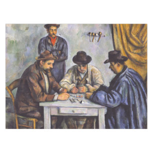 Nappe Paul Cezanne - Les Joueurs De Cartes