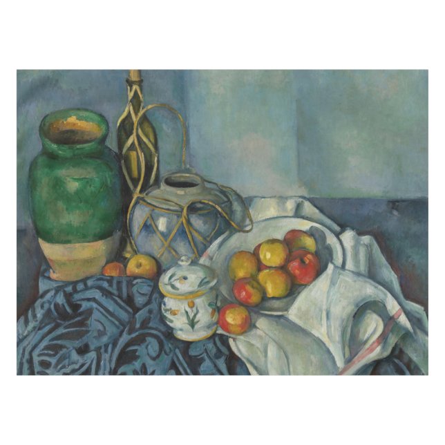 Nappe Paul Cezanne - Vie morte avec pommes (Devant (Horizontal))