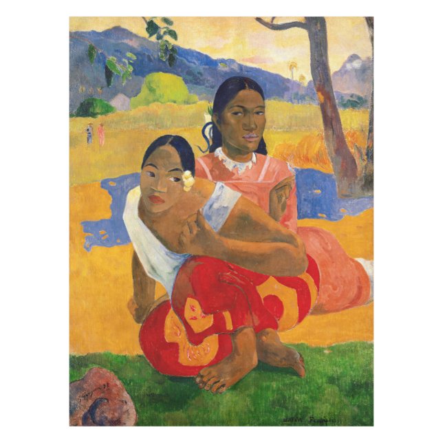 Nappe Paul Gauguin - Quand te maries-tu ? (Devant)