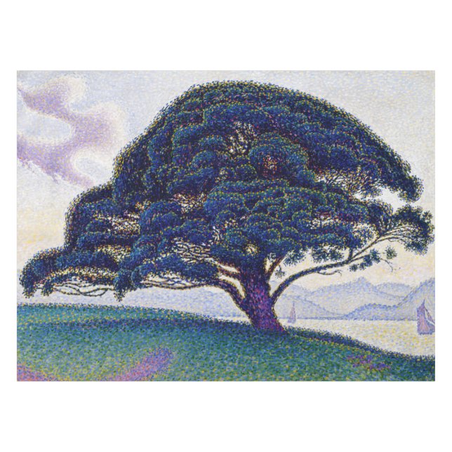 Nappe Paul Signac - Le pin Bonaventure (Devant (Horizontal))
