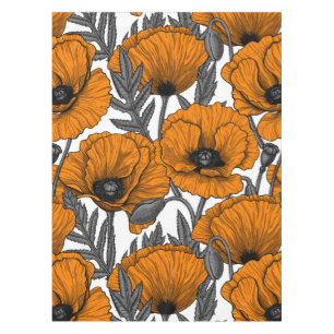 Nappe Pavot orange