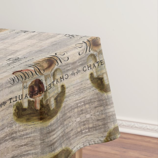 Nappe pays français rustique conte de fées bois champign (In Situ)