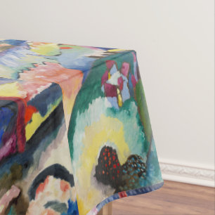Nappe Paysage de Wassily Kandinsky avec cheminée d'usine