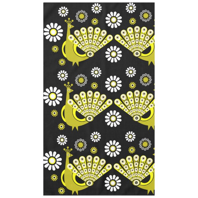 Nappe Peacock Bird Art graphique (Devant)