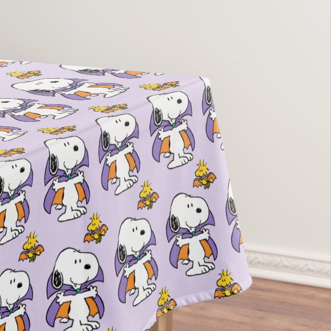 Nappe Peanuts Snoopy Woodstock Vampire Halloween (In Situ)