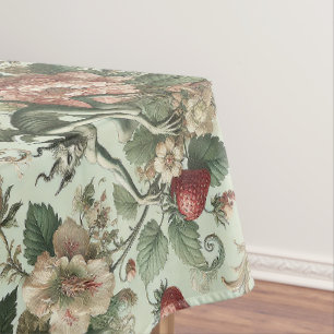 Nappe Péchés fraises - Gothique Grand Motif
