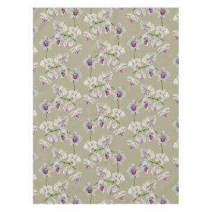 Nappe Peinture d'aquarelle d'orchidée