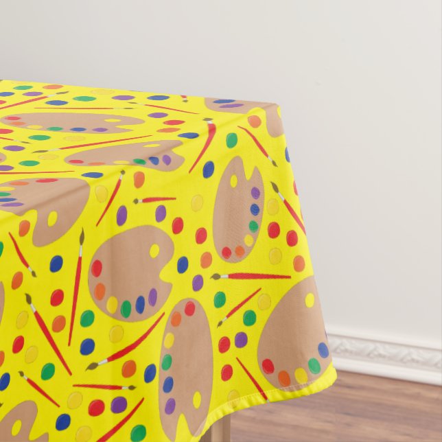 Nappe Peinture de la fête Anniversaire de enfant (In Situ)