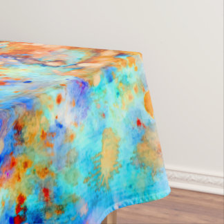 Nappe Peinture de peinture arc-en-ciel de couleur vive A