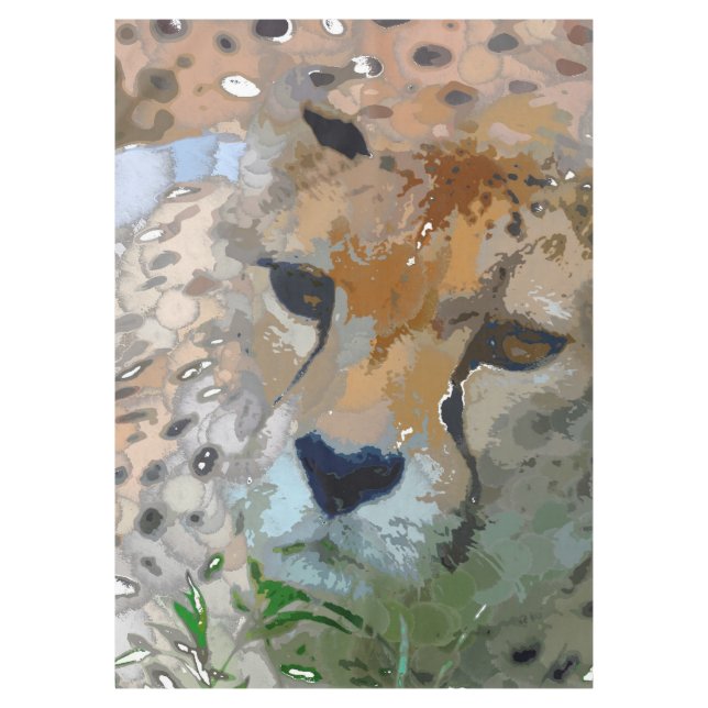 Nappe Peinture folle - Cheetah (Devant)