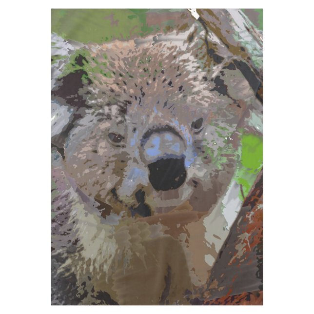 Nappe Peinture folle - Koala (Devant)