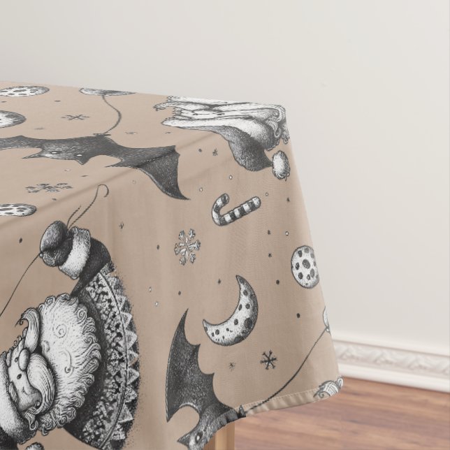 Nappe Père Noël des griffes (In Situ)