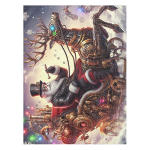 Nappe Père Noël/Reindeer steampunk Noël/hiver