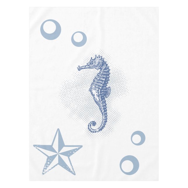 Nappe Personnalisée Seahorse Ocean Beach Water (Devant)