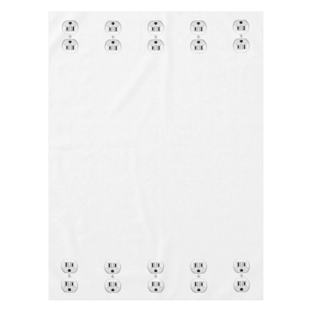 Nappe Personnaliser d'amusement de la prise de courant é (Devant)