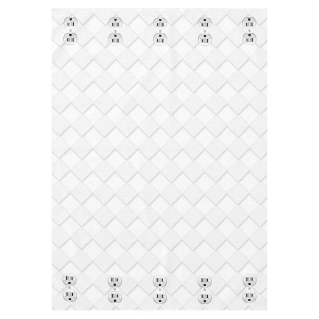 Nappe Personnaliser d'amusement de la prise de courant é (Devant)