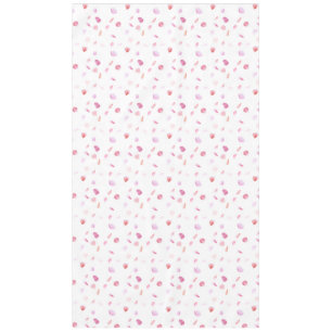 Nappe Pétales Roses rose et rose