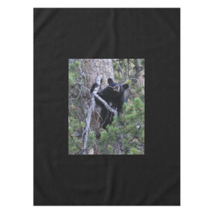 Nappe petit animal d'ours noir