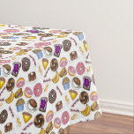 Nappe Petit-déjeuner Brunch Nourriture Bagel Donut OEufs<br><div class="desc">Print présente une illustration originale des aliments colorés pour le petit-déjeuner et le brunch, dont le pain grillé avec confiture de raisin, café, beignets, crêpes, bacon, oeufs, omelettes, muffins, bagels et pamplemousse rose. Idéal pour votre gourmet préféré. Ne vois-tu pas ce que tu cherches ? Vous avez besoin d'aide pour...</div>