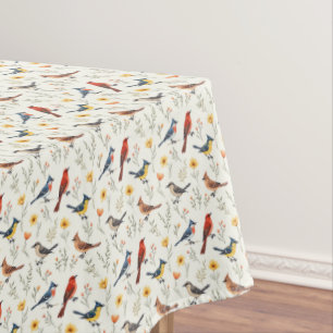 Nappe Petits oiseaux colorés