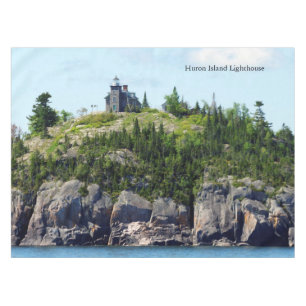 Nappe Phare d'Huron Island grand angle en tissu de table