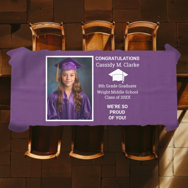 Nappe Photo minimaliste 8e année (Créateur téléchargé)