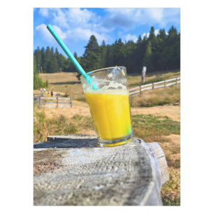 Nappe Photographie de plein air au jus d'orange – Forêt