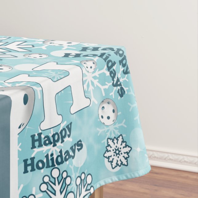 Nappe Pickleball Joie Noël Party Red Green Père Noël (In Situ)