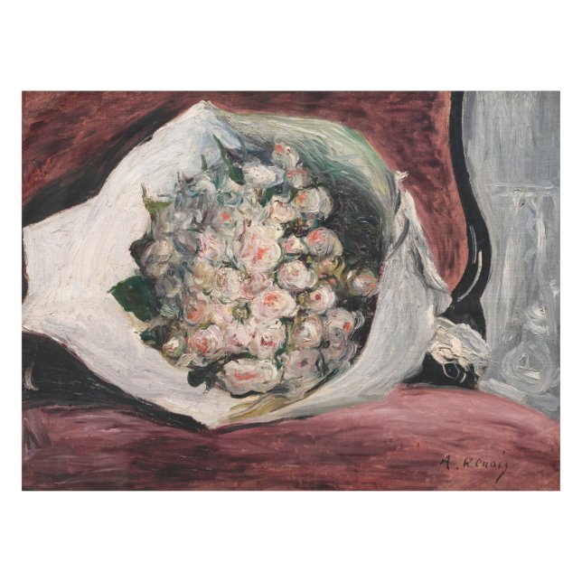 Nappe Pierre-Auguste Renoir - Bouquet dans une boîte (Devant (Horizontal))