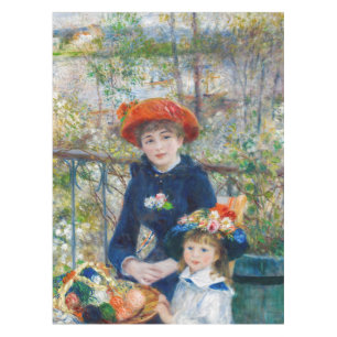 Nappe Pierre-Auguste Renoir - Deux sœurs sur la terrasse