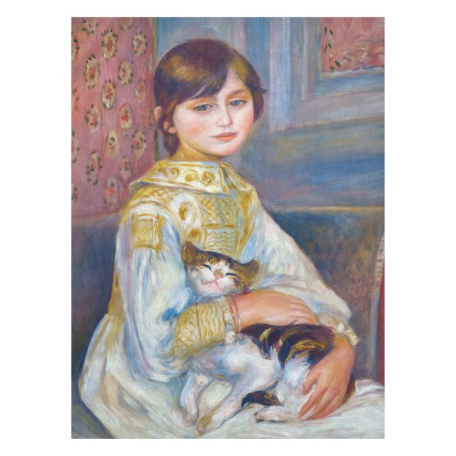 Nappe Pierre-Auguste Renoir - Enfant avec chat (Devant)