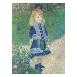 Nappe Pierre-Auguste Renoir - Une fille avec une canne d