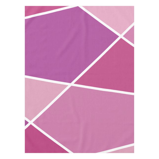 Nappe Pink JanaiCreates Color Collection Table Cloth (Devant)